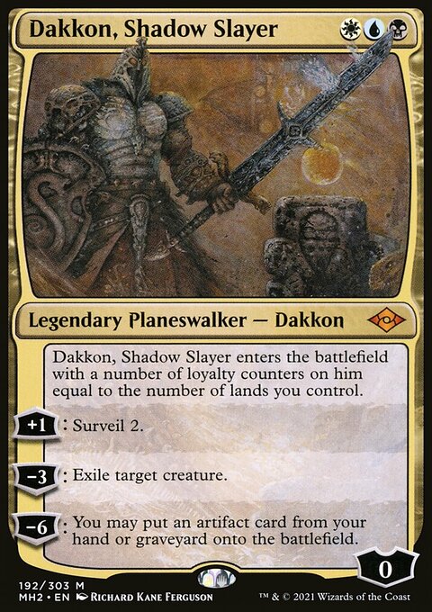 Dakkon, Shadow Slayer